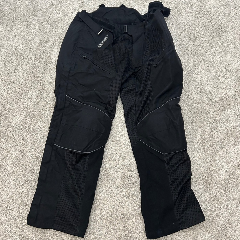 Joe Rocket Motorcycle Pants 3XL Short Black Mesh Phoenix Ion Riding Gear